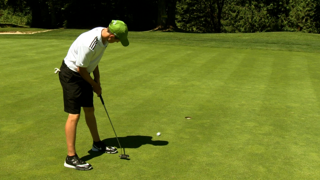 Colwood’s Nolan Thoroughgood acing his early years in golf - image