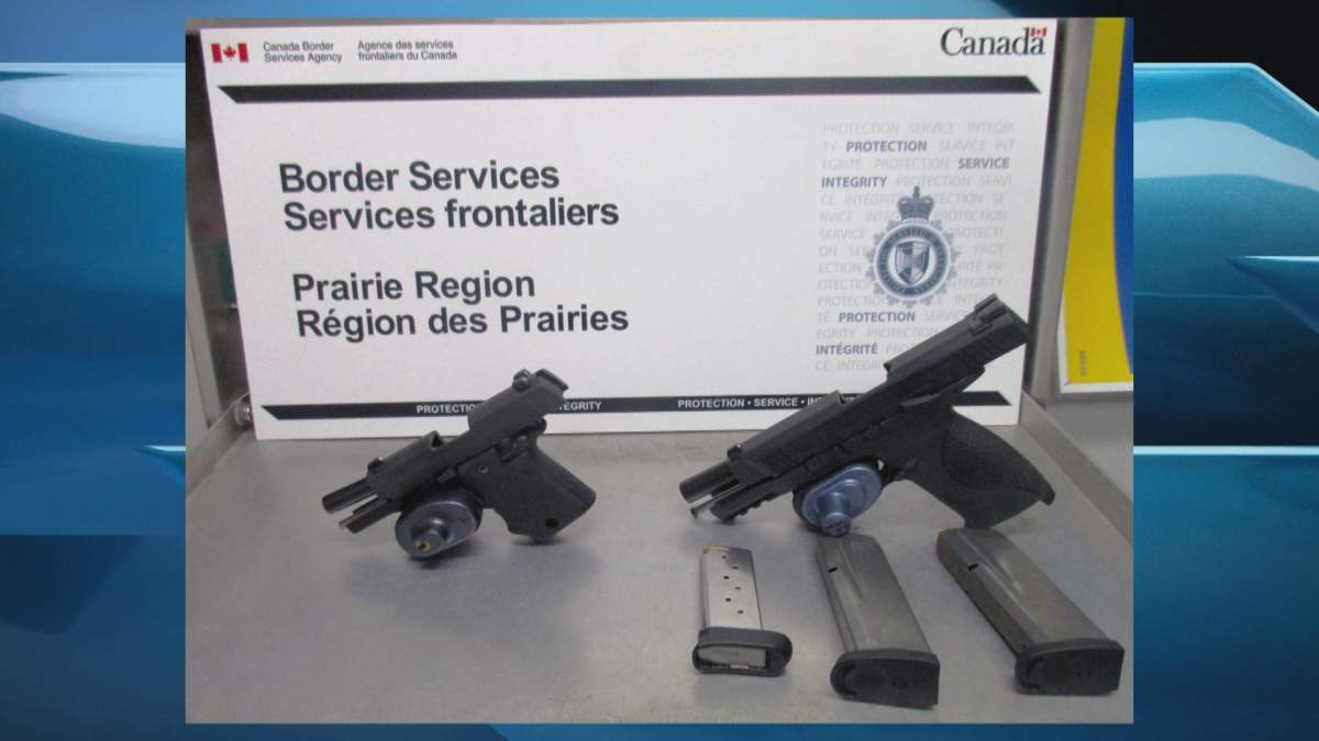 The Canadian Border Service Agency (CBSA) seized 147 litres of undeclared alcohol, drugs and guns in some June border seizures.