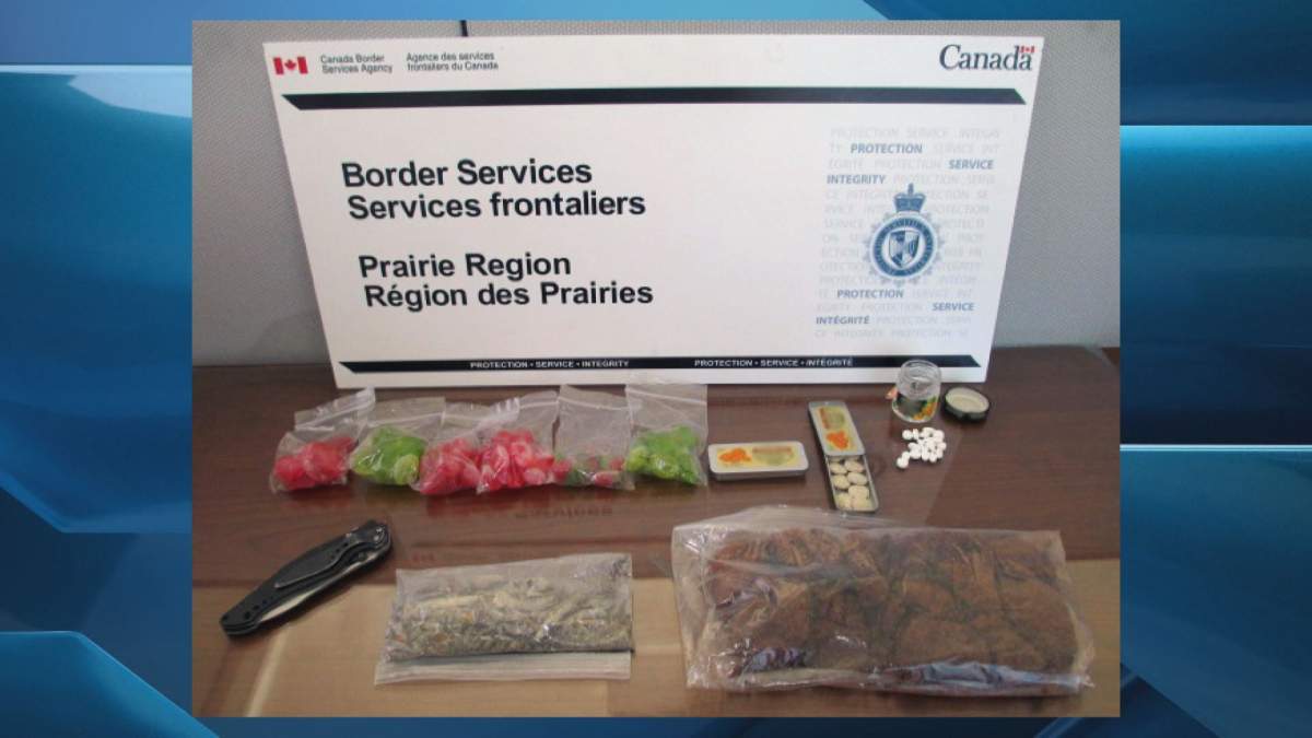 The Canadian Border Service Agency (CBSA) seized 147 litres of undeclared alcohol, drugs and guns in some June border seizures.