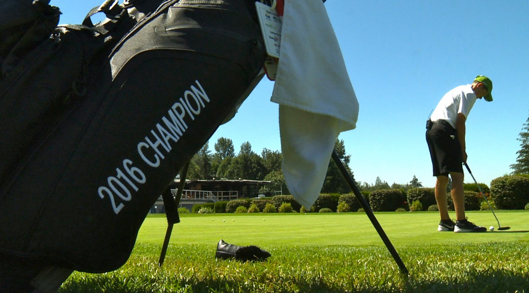 Colwood’s Nolan Thoroughgood acing his early years in golf - image