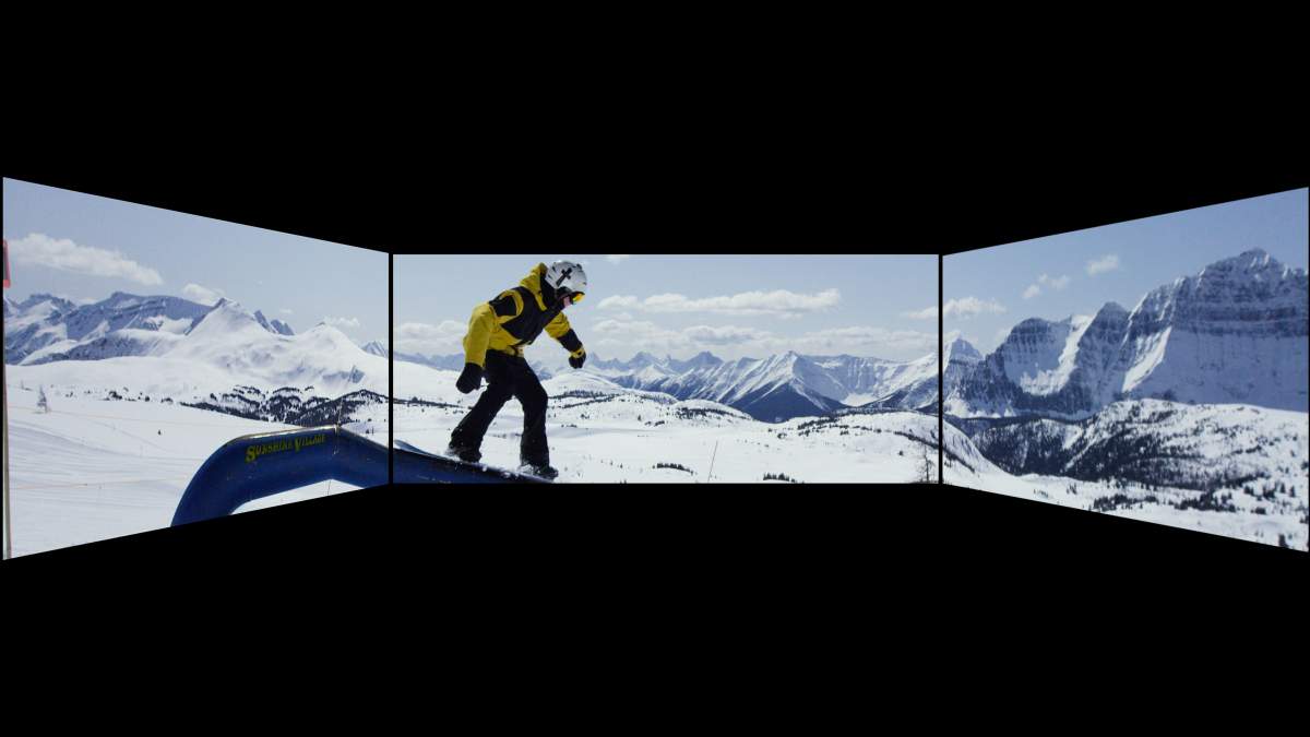 The Cineplex Barco Escape auditoriums will have two additional side screens to create a panoramic viewing range for movie-goers.
