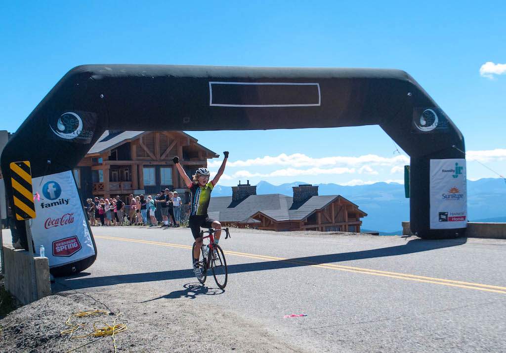 Kelowna teenager wins L’Alpe de Grand Blanc bike race for second time - image