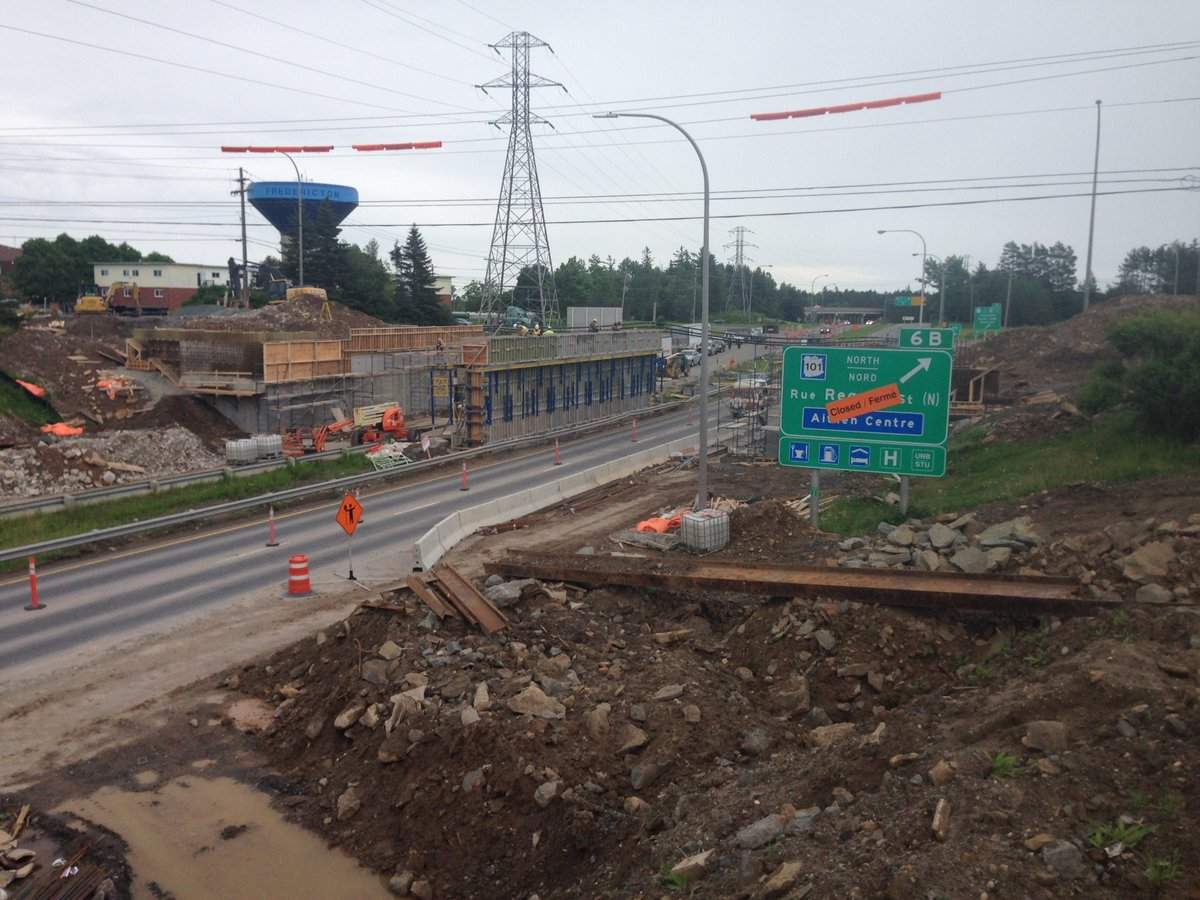 Fredericton construction