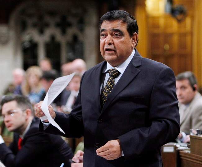 Calgary MP Deepak Obhrai says computers in his constituency office were hacked on Thursday, June 29, 2017.