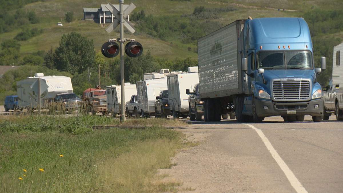 RCMP responded to 114 calls at the Craven Country Jamboree site from July 14-17. 