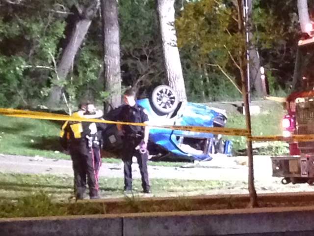 Calgary police investigate fatal crash on Memorial Drive.