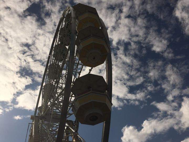 A look at the Ferris Wheel at Edmonton’s K-Days. July 21, 2016.