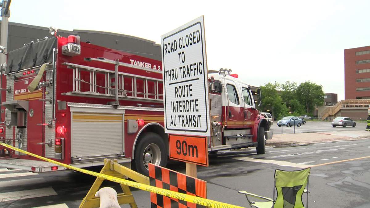 Fredericton gas leak