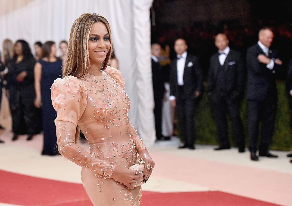 Beyonce Knowles attends the "Manus x Machina: Fashion In An Age Of Technology" Costume Institute Gala at Metropolitan Museum of Art on May 2, 2016 in New York City.  