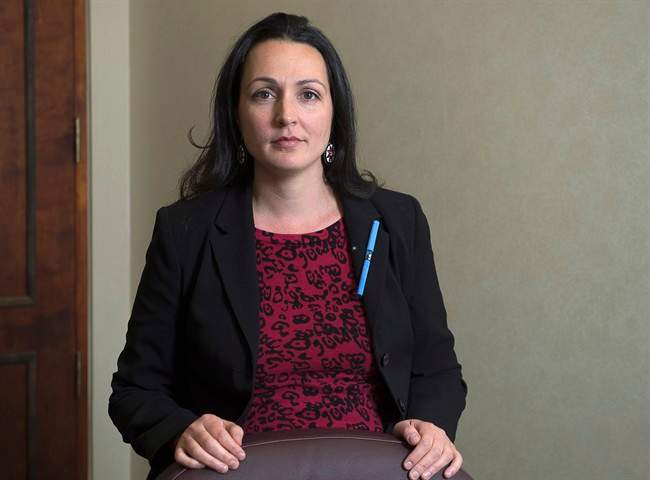 Naiomi W. Metallic, an associate lawyer at Burchells LLP, is seen in Halifax on Tuesday, June 14, 2016. 