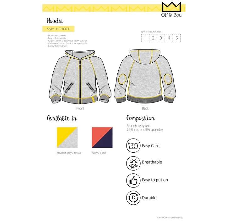 Clothes specially designed for children with dwarfism by Oli & Bou.