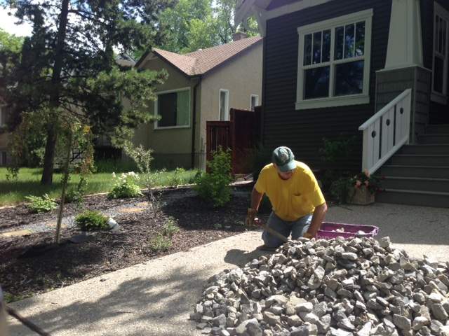Brad Gable has built four infill homes in Edmonton, but might not build any more if the City of Edmonton is granted the power to limit tree removal on private properties. July 12, 2016.