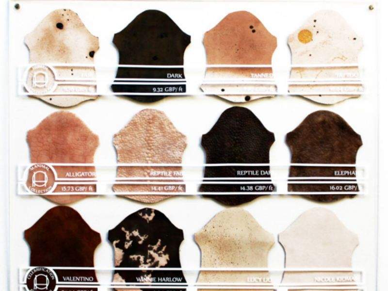 Leather crafted by Tina Gorjanc for Pure Human.