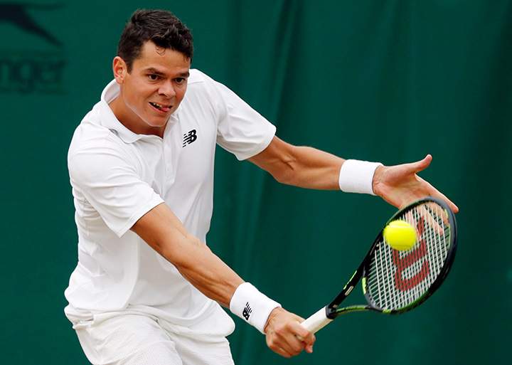 of the Wimbledon Tennis Championships in London, Monday, July 4, 2016. 