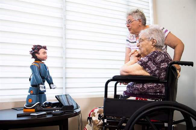 Canadian-made robot, Ludwig, designed to assess dementia - image