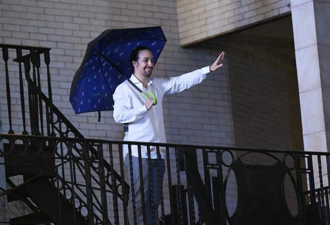 Creator of the Broadway hit ‘Hamilton’ says goodbye with help from ‘The West Wing’ - image