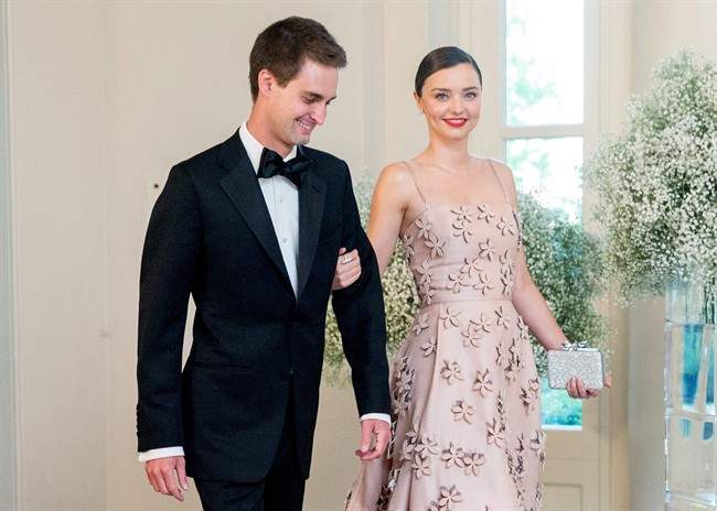 Supermodel Miranda Kerr engaged to Snapchat CEO Evan Spiegel - image