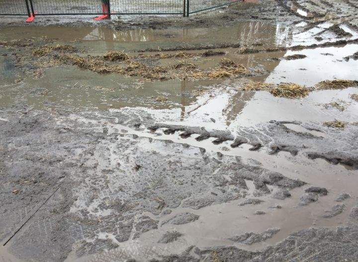 Muddy conditions at Fort Calgary forced the cancellation of The Oxford Stomp event.