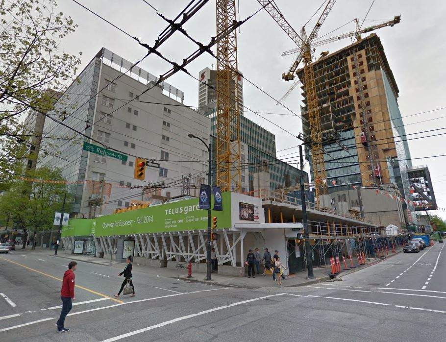 Telus Garden building on richards street vancouver