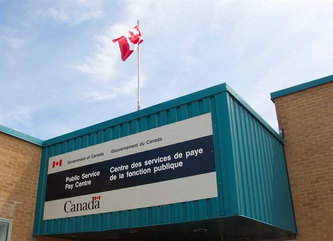 The Public Service Pay Centre is shown in Miramichi, N.B.