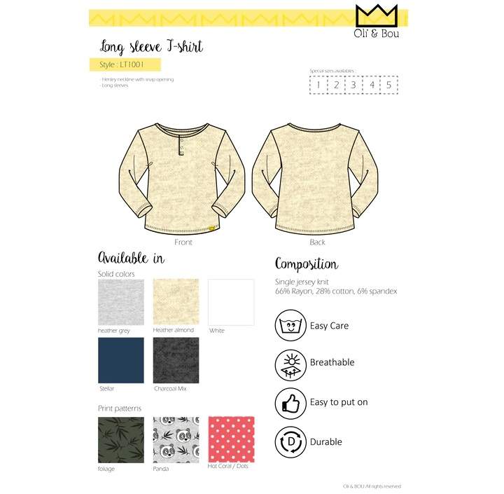 Clothes specially designed for children with dwarfism by Oli & Bou.