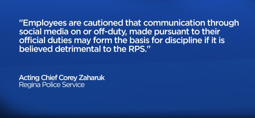 RPS social media policy
