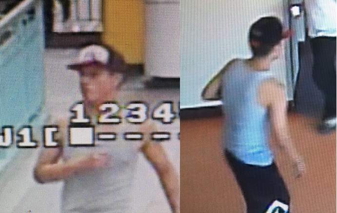 Police are searching for this man in connection to a number of incidents in Winnipeg's downtown. 