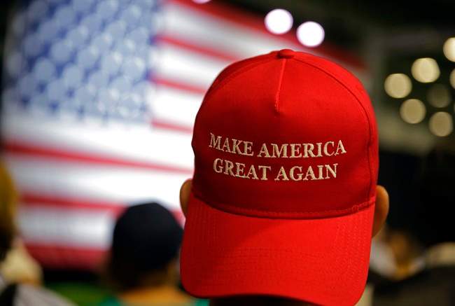 The lesson plan says that Trump won the election by pandering to a racist and sexist base. 