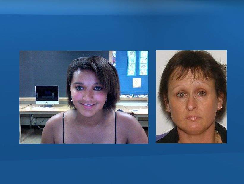 Cheyenne Daniel and her mother Linda Daniel, seen here in a police handout.
