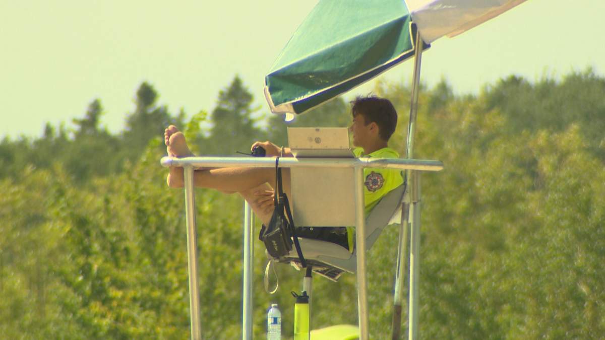 Beach Safety Officer at Birds Hill Provincial Park.