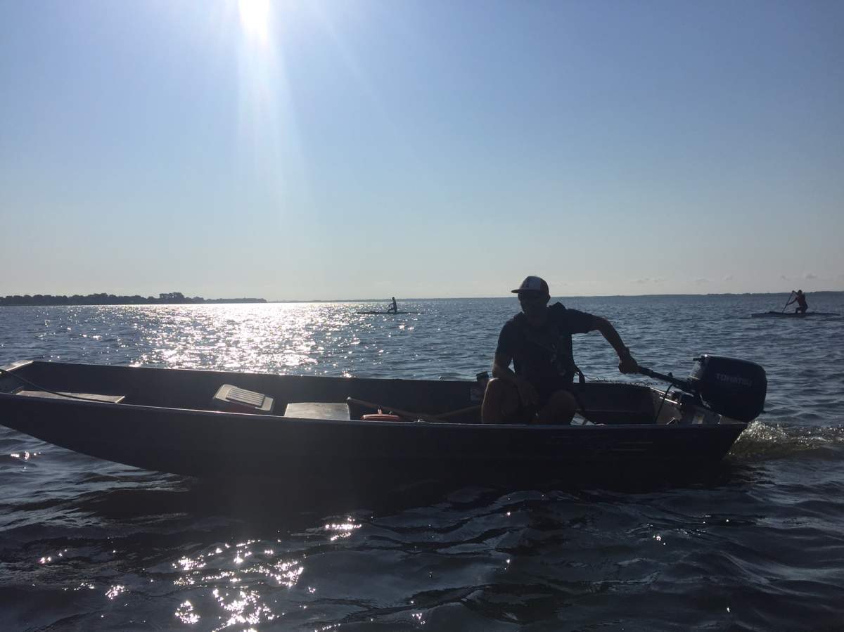 Pointe-Claire canoeists practice before the national championships, Friday, August 26, 2016.