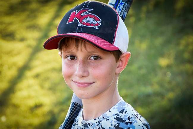 Caleb Schwab, who died Aug. 7, 2016 while riding the Verruct waterslide at Schlitterbahn Waterpark in Kansas City, Kan., is seen in a June 2016 photo.