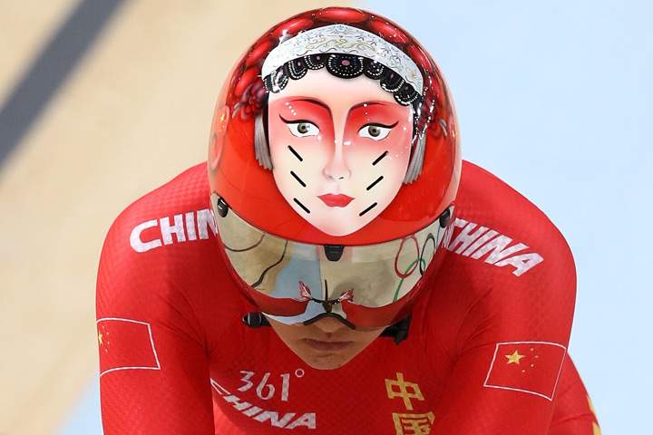 eam China competes in the Women’s Team Sprint Qualifying on Day 7 of the Rio 2016 Olympic Games at the Rio Olympic Velodrome on August 12, 2016 in Rio de Janeiro, Brazil.