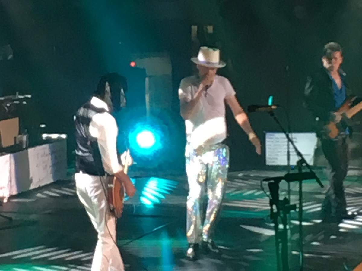 The Tragically Hip performs Nautical Disaster during their encore.