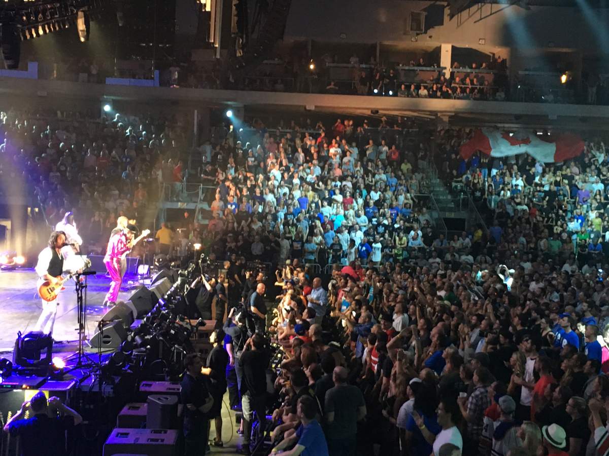 Gord Downie and Co. rock the house.