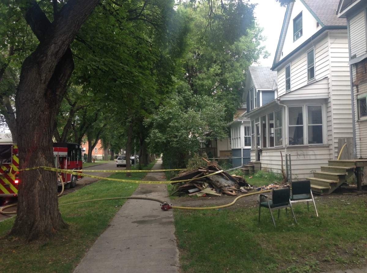 ‘I was panicking because I couldn’t see in front of me’: 12 people escape house fire - image