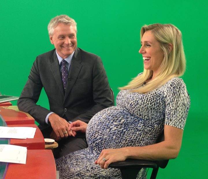 Carole Anne Devaney will ditch Gord Steinke and the Global News desk for her second maternity leave on Friday.