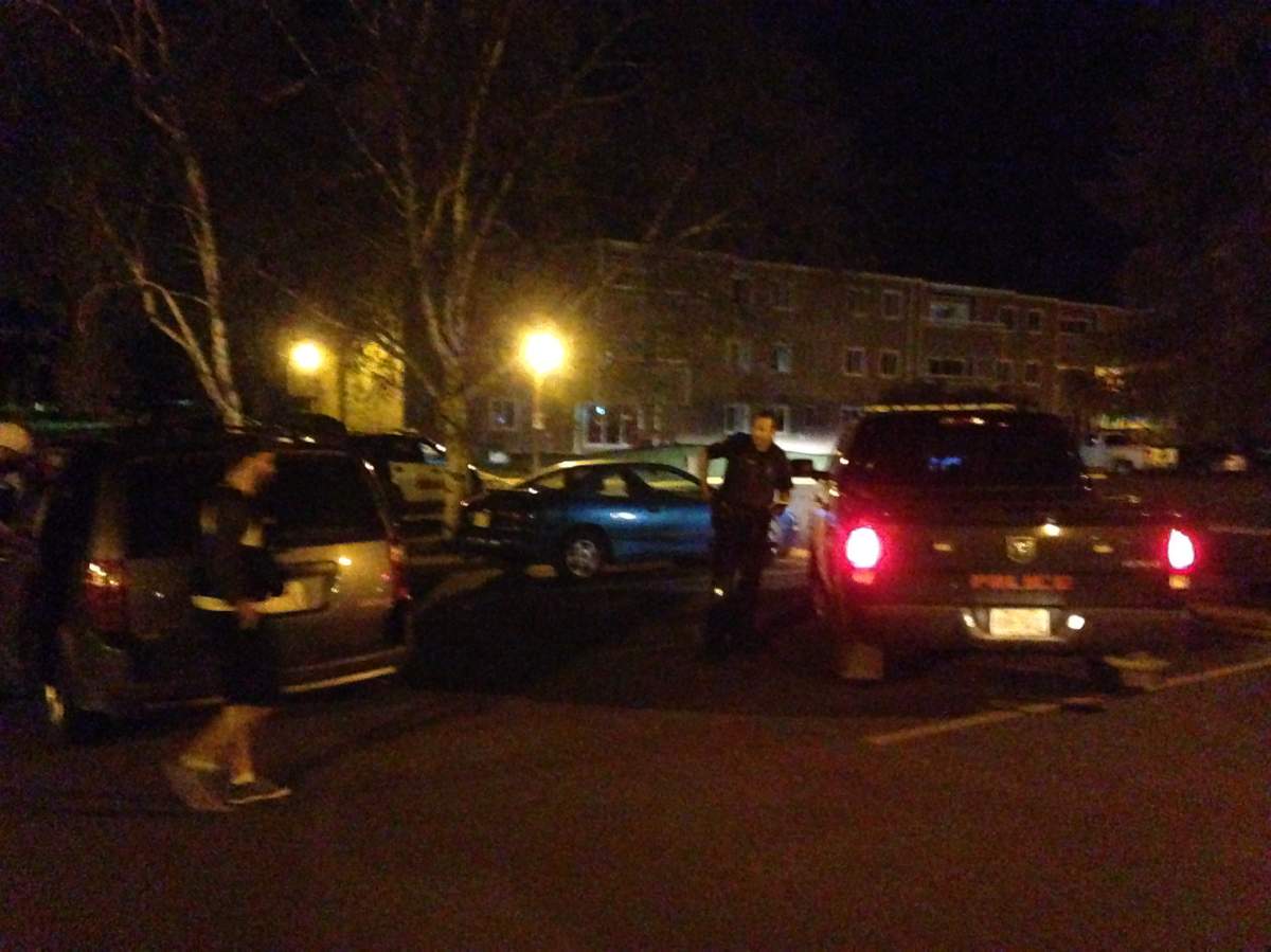 Heavy police presence at apartments in Lethbridge