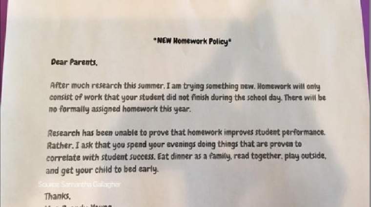 Homework or a ban on it: province of Manitoba says its up to your teacher - image