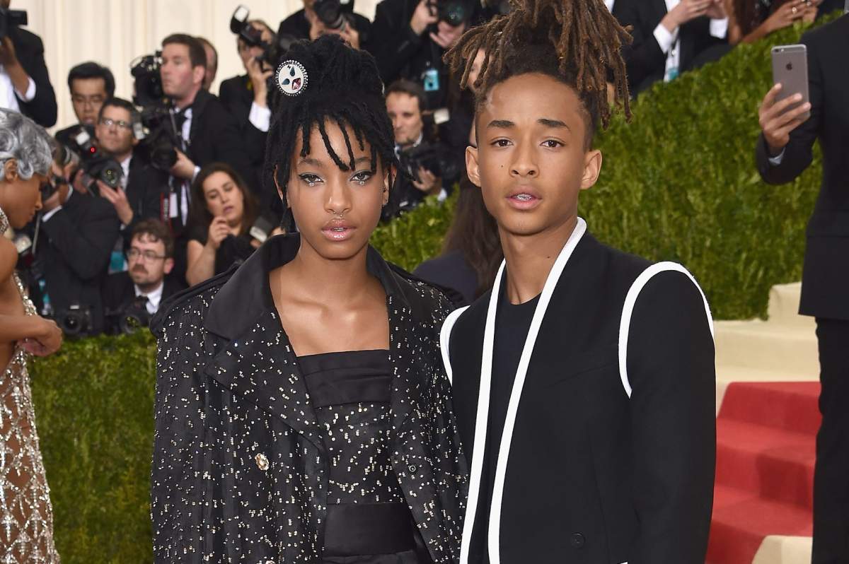 Willow and Jaden Smith