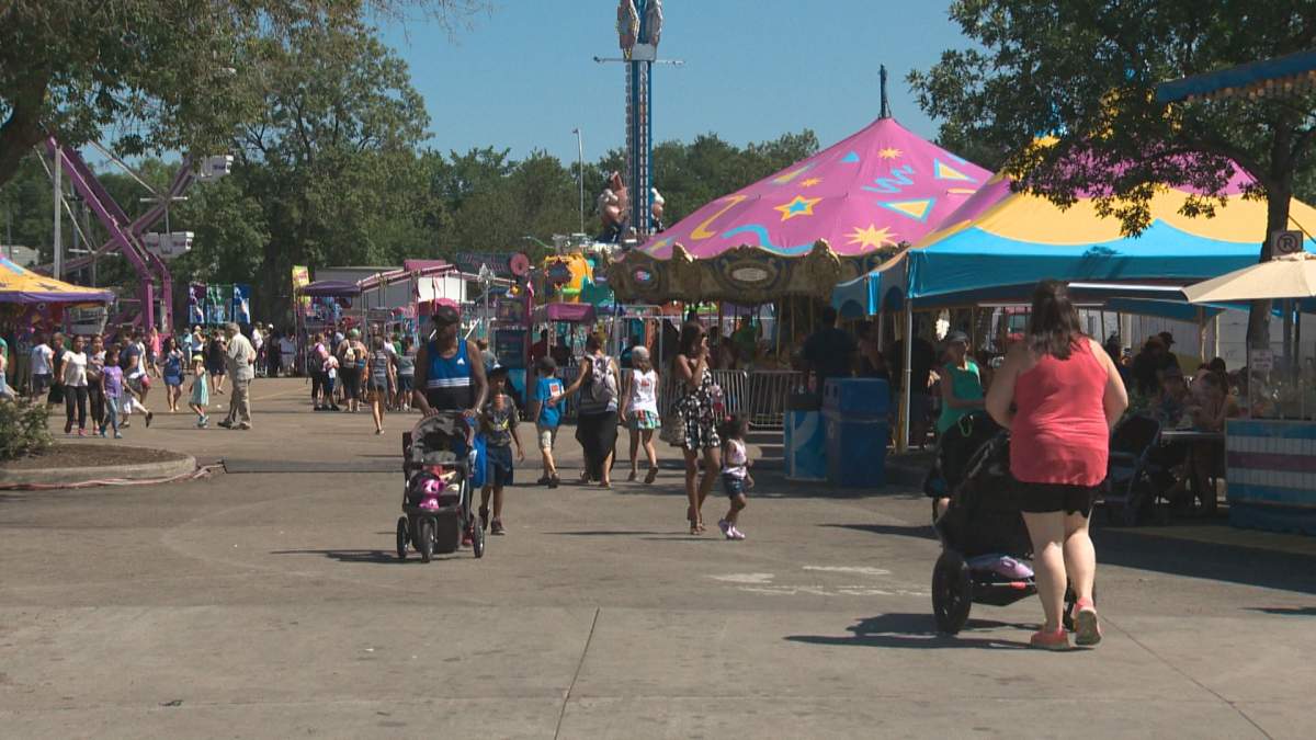 The 2016 K-Days fair in Edmonton.