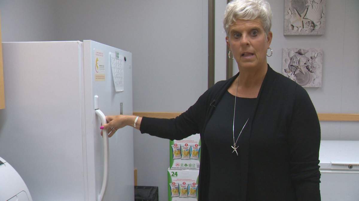 Principal Maureen Yates says kids who come to school hungry are less focused and off-task. August 29, 2016.