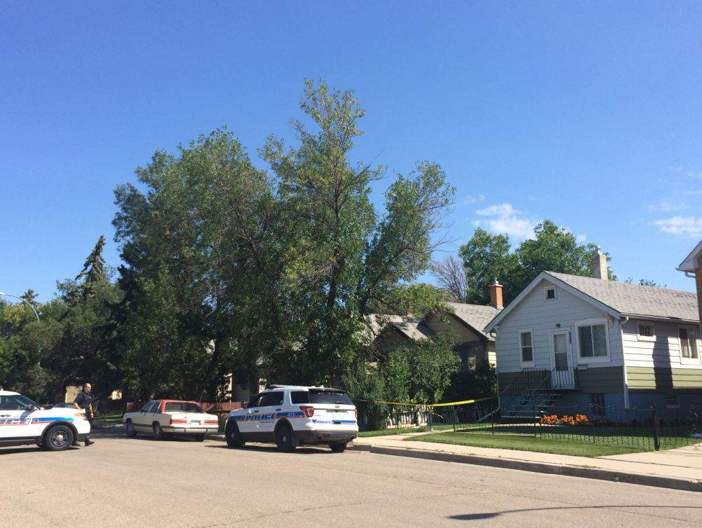 Police were called the 2000 block of McDonald Street just after 5 p.m. Friday.