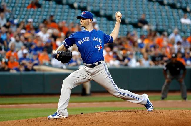 Toronto Blue Jays starting pitcher J.A. Happ has been named the team's opening-day starter.