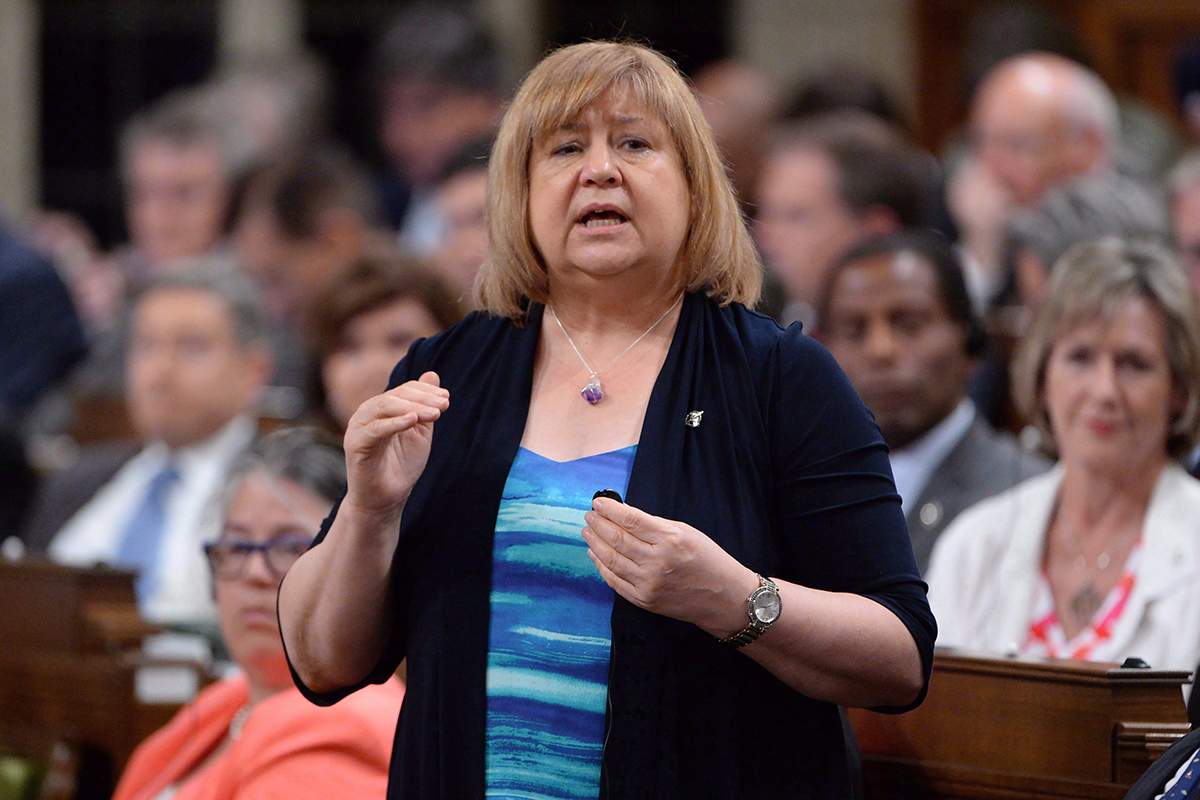 Minister of Employment, Workforce Development and Labour MaryAnn Mihychuk answers a question during Question Period in the House of Commons on Parliament Hill in Ottawa on Tuesday, June 14, 2016. 