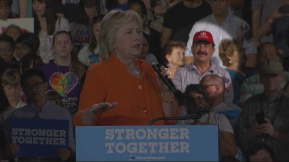 Orlando nightclub shooter’s father appears at Hillary Clinton rally in Florida - image