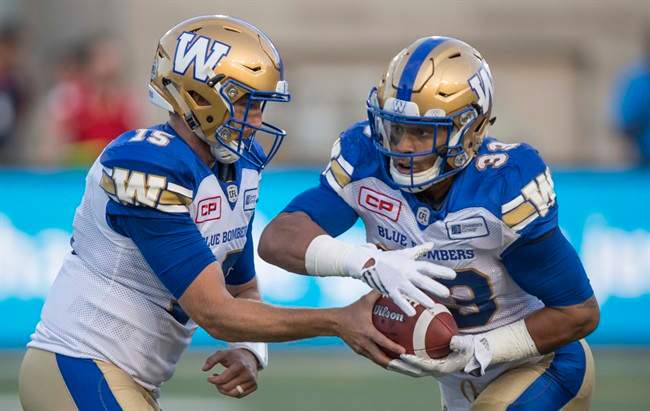 Leggett pick for TD lifts Bombers 32-18 over Als - image