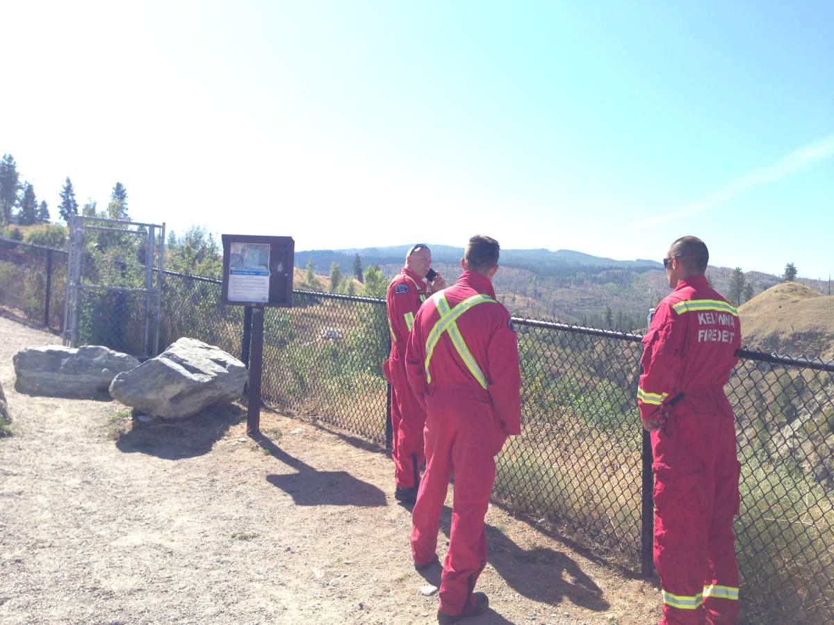 Kelowna woman falls 40 feet while rock climbing - image