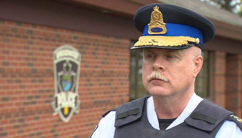 John Collyer is the chief of the Bridgewater Police Force.