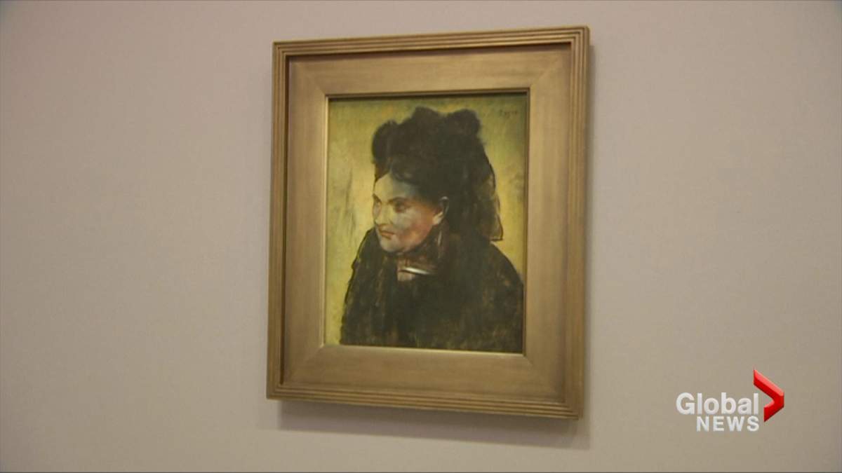 Mysterious portrait revealed beneath famed Edgar Degas painting - image